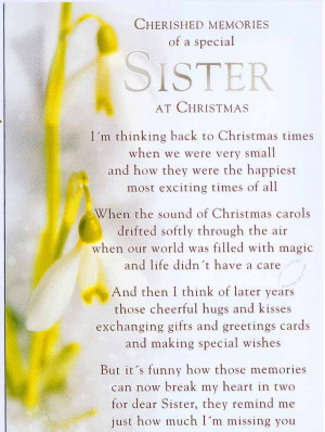 Sister Poems | christmas poems for sister | Funny Wallpaper 2013