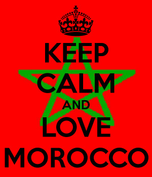 Love Morocco Keep Calm And...