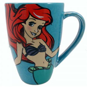 Disney Coffee Cup Mug - Princess Ariel - Quotes