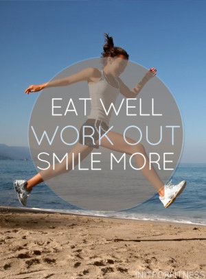 fitspo health exercise smile running fitness workout