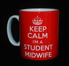 New Keep Calm I'M A Student Midwife Gift Mug Cup Carry on Retro ...