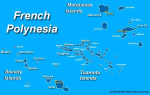 bora bora french polynesia map