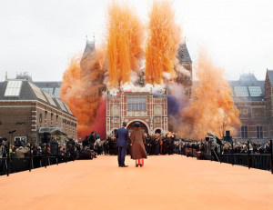 Queen Beatrix of the Netherlands reopens Rijksmuseum