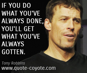 Motivational Quote The Day Tony Robbins Quotes