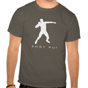 Track and Field Men's Shot Put T-Shirt
