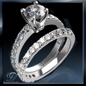 Bridal Wedding Sets on 14kt Imitation Bridal Sets By Alexander