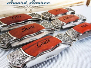 Custom Pocket Knife Groomsmen Wedding Gift Engraved by KnifePro, $18 ...