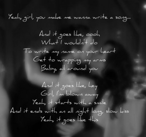 Thomas Rhett- It Goes Like This quote