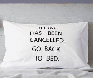 Go back to bed!