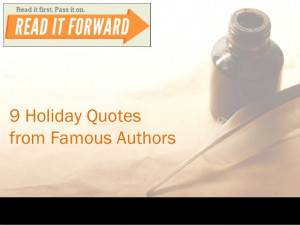 Holiday Quotes from Famous Authors