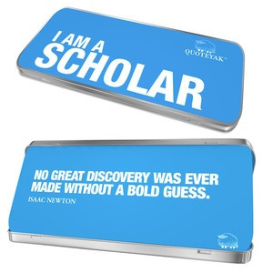 Am A Scholar Quote Tin now featured on Fab. [QUOTEYAK]