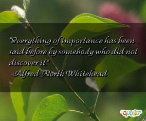 Importance Quotes