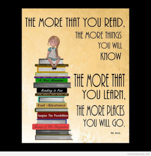 Dr. Seuss quote about learning