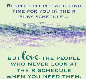Respect & love people