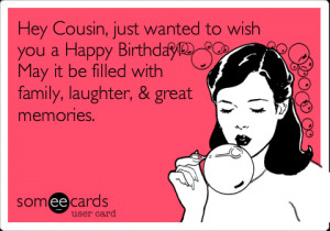 Cute Happy Birthday Quotes For Cousins