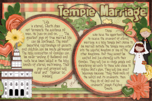 Young Women Manual 3 Lesson 18: Temple Marriage