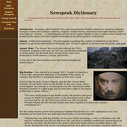 1984 George Orwell Newspeak Quotes