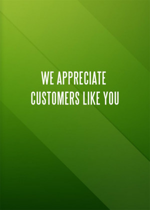 Customer Appreciation Cards