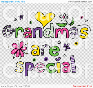 Grandma Clipart Royalty-free clipart picture