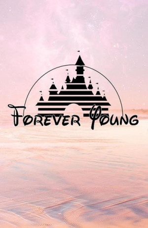 cute, forever, forever young, love, pink, pretty, quote, quotes
