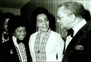 Michael Jackson, Coretta Scott King, and Red Foxx...greatness