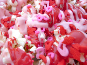 Cherry Love Popcorn & January's Funny Food Blogger Posts