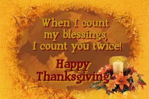 ... you and your family have a bountiful and blessed thanksgiving day hugs