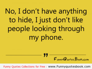 Funny quotes about your Phone book
