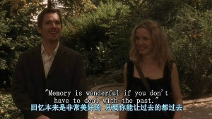 before sunset quote memory