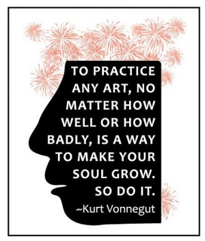 So do it. Kurt Vonnegut quote illustrated by Pamela Bates :: via etsy ...