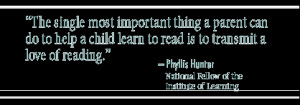 ... reading. - Phyllis Hunter, National Fellow of the Institute of