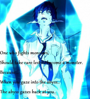 Exorcist Monsters, Blue Excorsis, Rin Monsters, Blue Exorcist Quotes ...