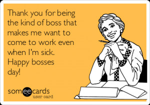 Boss's Day Ecards, Free Boss's Day Cards, Funny Boss's Day Greeting ...