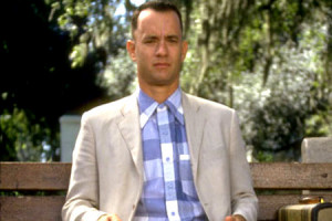 As Forrest Gump in 