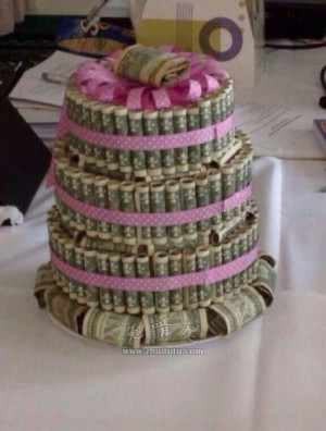 有趣的图片：这生日蛋糕太霸气了