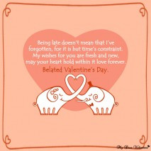 Valentine Picture Quotes - My wishes for you