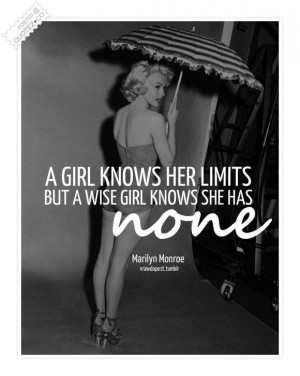 girls knows her limits quote