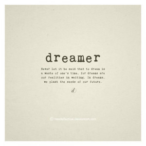 You may say I'm a dreamer, but I'm not the only one