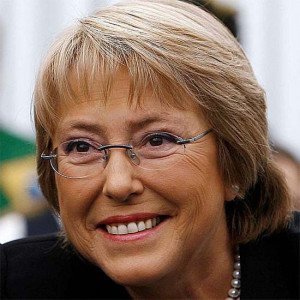 Michelle Bachelet - landslide win in Chile!