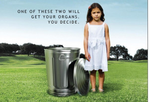 Organ Donation advertisment.
