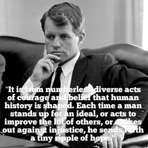 Robert Kennedy Quote on Human History