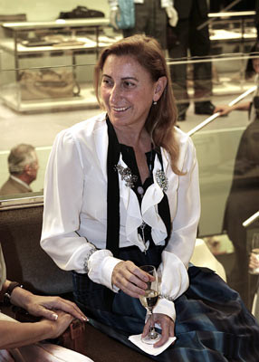 Fashion Designer Miuccia Prada