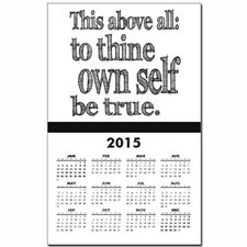 Graduation Quotes Wall Calendars for 2015 - 2016