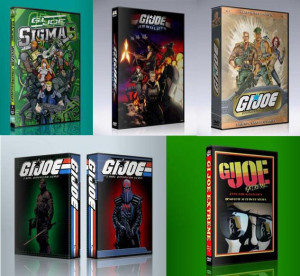GI JOE CARTOONS 32 DVD COMBO ALL 5 sets- SIGMA EXTREME RESOLUTE G.I. G ...