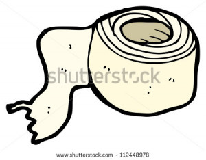 Cartoon Bandages Stock Photo