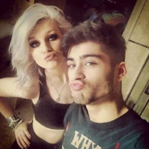 Perrie Edwards and Zayn Malik