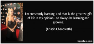 More Kristin Chenoweth Quotes