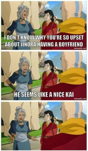 Just wow haha the legend of korra, funny