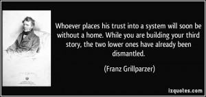 More Franz Grillparzer Quotes