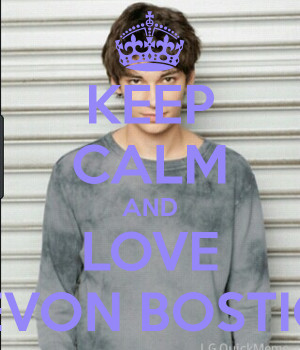 KEEP CALM AND LOVE DEVON BOSTICK